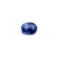 Zaffiro blu naturale ovale da 1.74 ct 